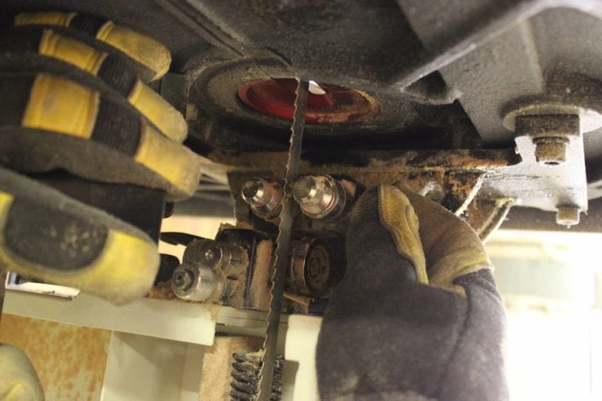 blade change step 4