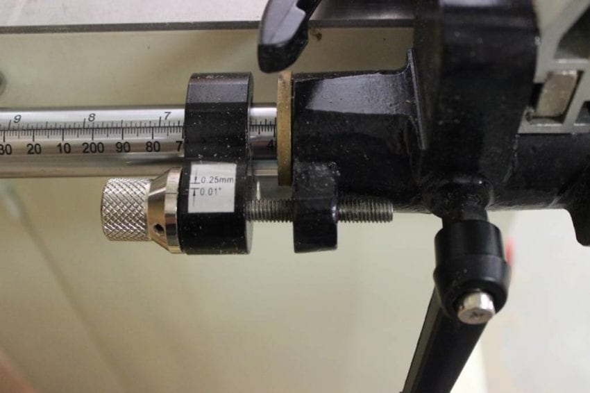 micro-adjust fence