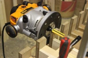Triton TRA001 on Tool Hanger