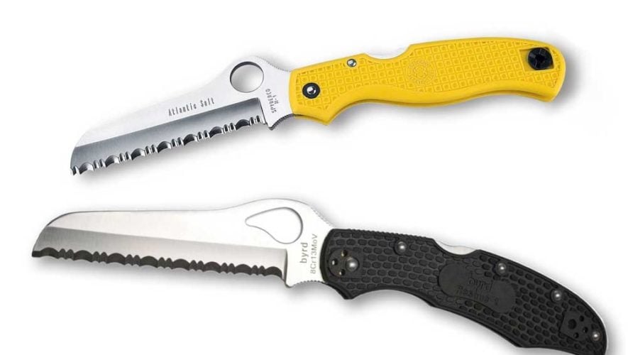 Byrd Rescue 2 Knife vs Spyderco Atlantic Salt