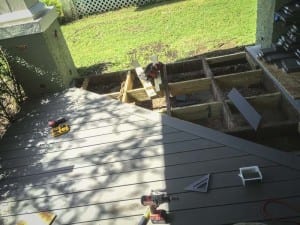 porch corner framing reinforcement