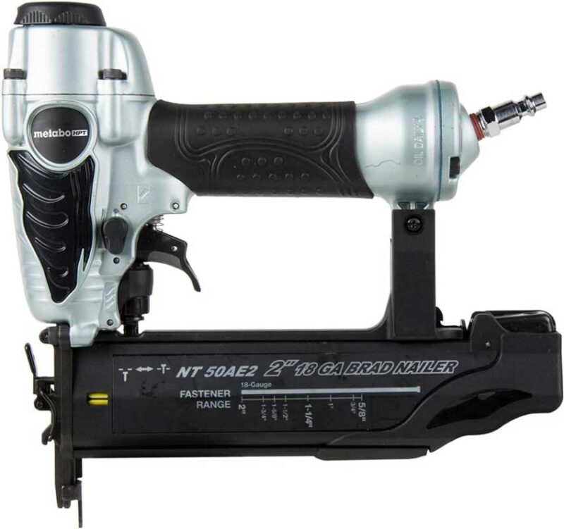 Metabo HPT Brad Nailer side