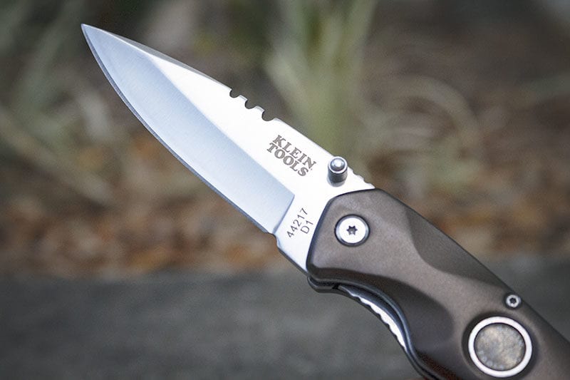 Klein Tools Electrician's Pocket Knife With Phillips Screwdriver