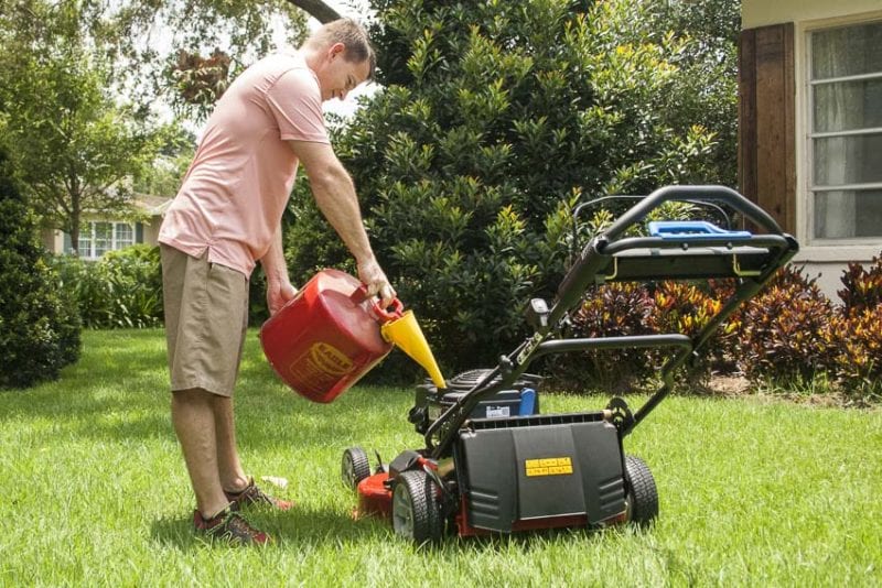 Toro 30 in Lawn Mower fuel