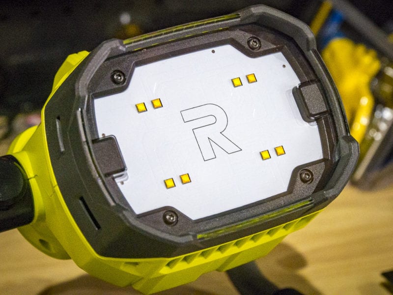 Ryobi 18V One+ Hybrid LED Color Range Work Light