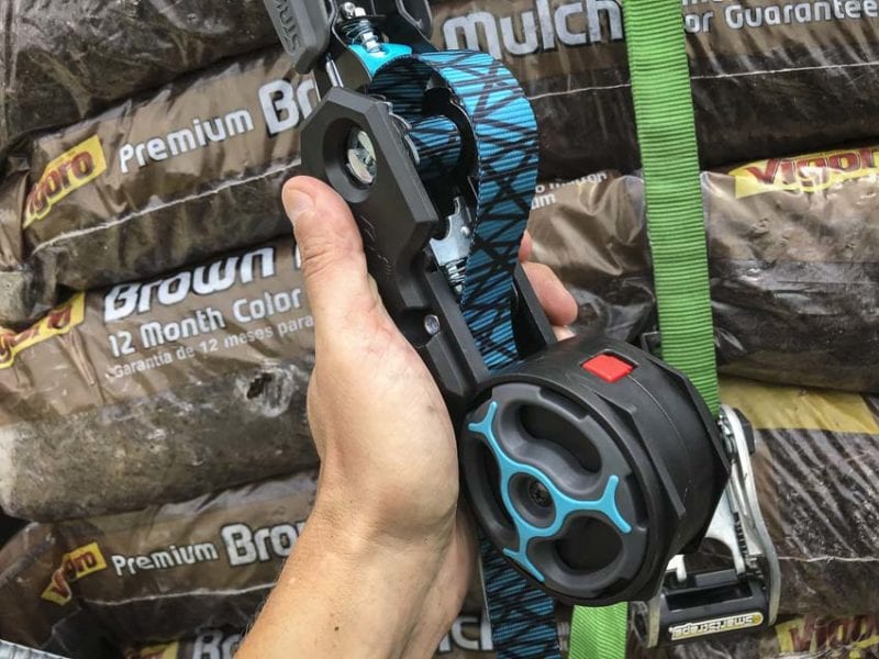 Stryder compared standard ratchet strap