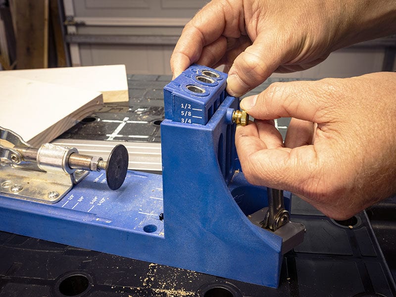 Set the Drill Guide