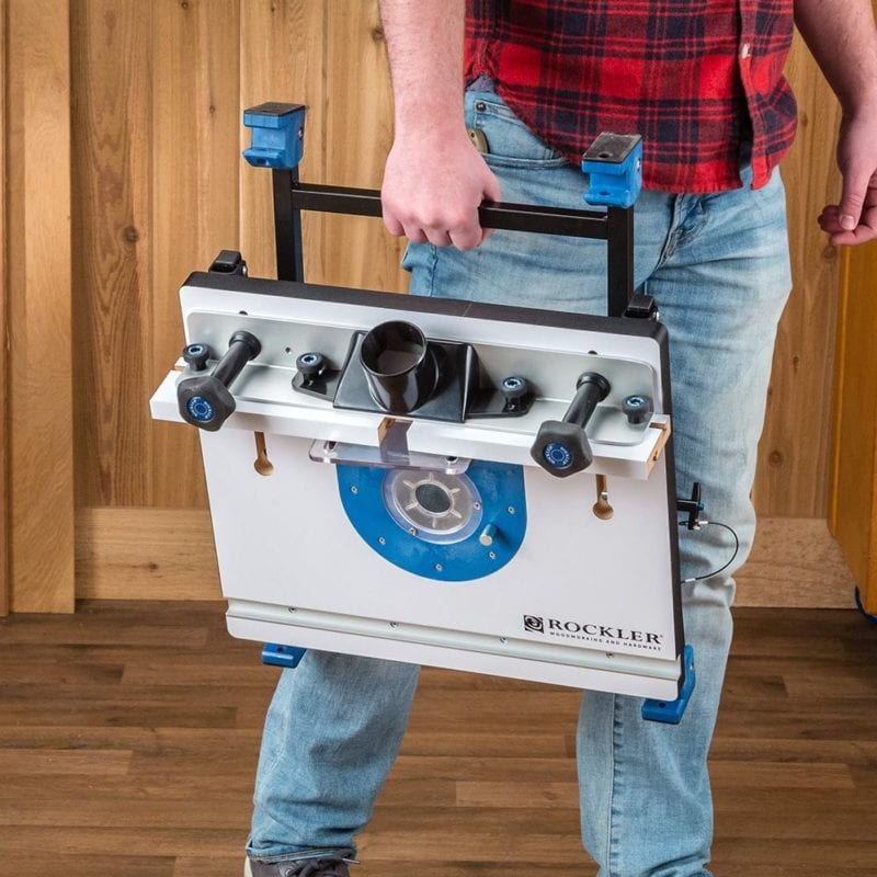 Rockler Convertible Benchtop Router Table