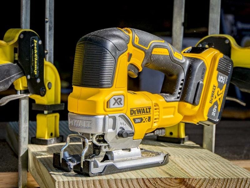 Best Cordless Jigsaw Overall

DeWalt 20V Max XR Brushless Jigsaw DCS334/DCS335