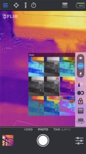 FLIR One Pro LT Color Palette