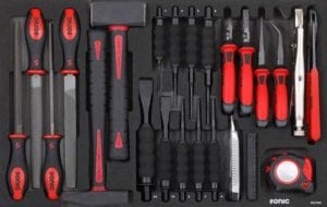 Chisel Hammer Pliers File Set 602302
