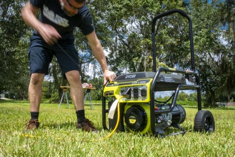 Ryobi 6500-Watt Portable Generator with CO Detect Review | RY906500S