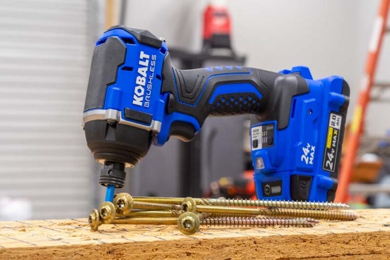 Kobalt 24V Cordless Impact Driver Review 