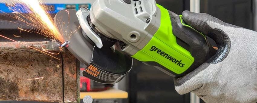 Greenworks 24V Cordless Angle Grinder Review