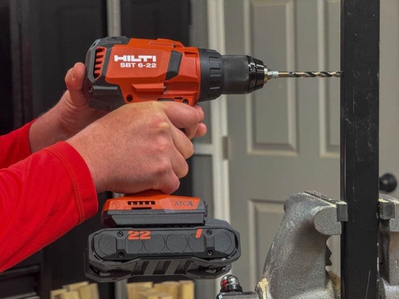 Hilti SBT 6-22 ergonomics