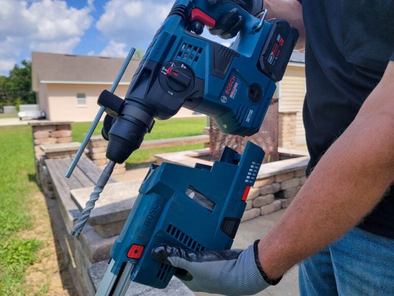 Bosch SDS-Plus Rotary Hammer with Dust Extractor