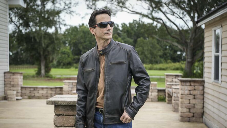 Fan Jackets Dark Brown Leather Cafe Racer