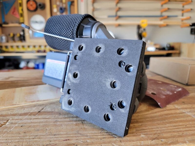 Foam backing pad
