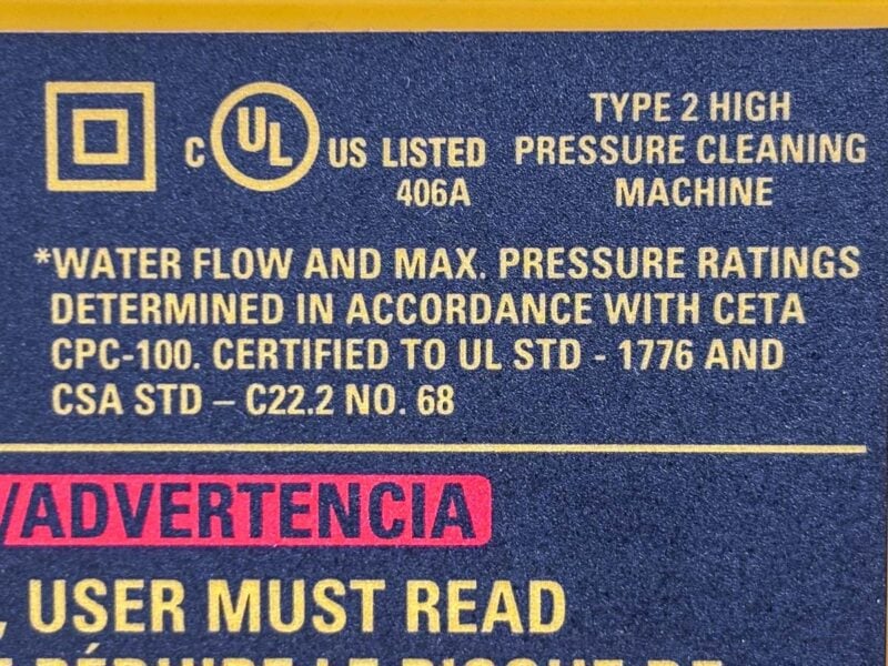 CETA Certified Performance