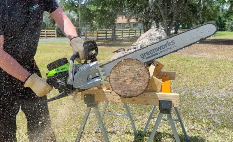 Greenworks Commercial H.O.G. Chainsaw