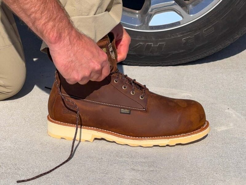 Irish Setter Wingshooter ST with a Heel