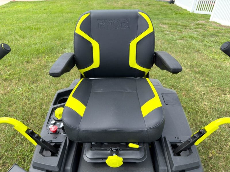 Upgraded seat